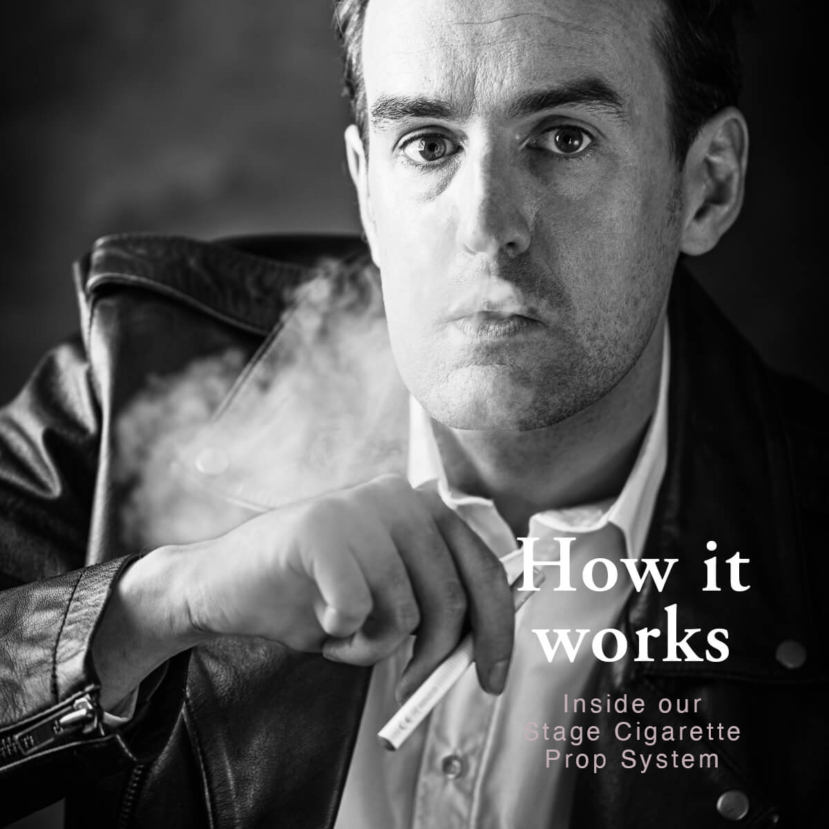 How our stage smoking prop works?
